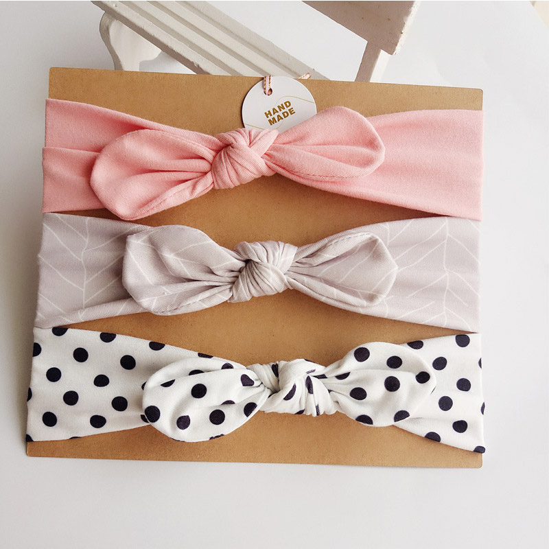 Baby Hair Bows Headband 3PC Set